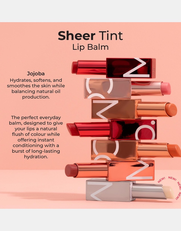 MCoBeauty - Sheer Tint Lip Balm - Clear
