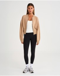 All Fenix - Two Way Zip Knit Bomber
