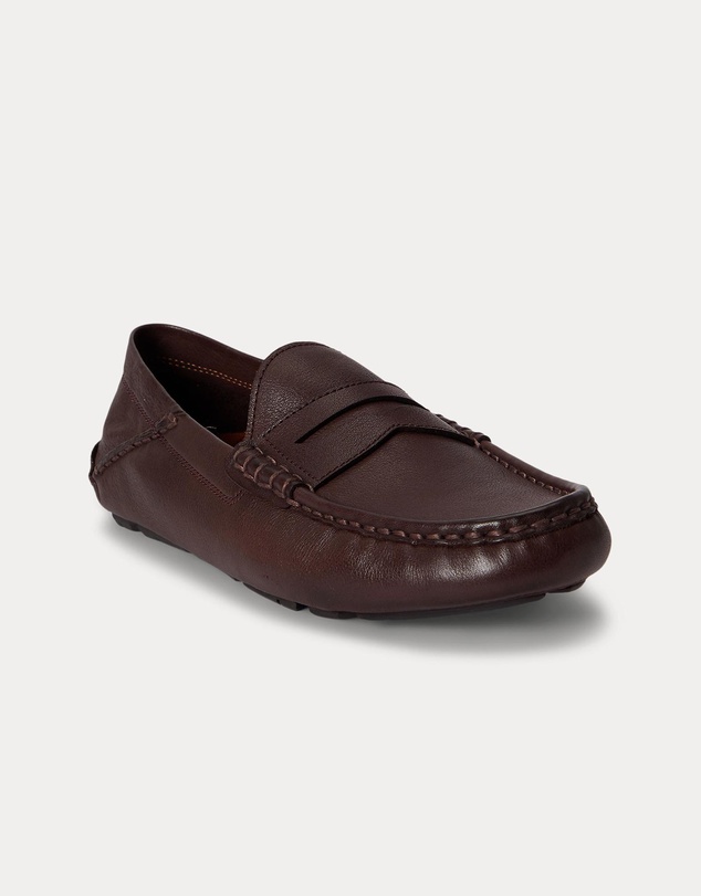 Polo Ralph Lauren - Anders Leather Driver Shoes - Men's