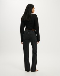 Cotton On - Stretch Slim Straight Jeans