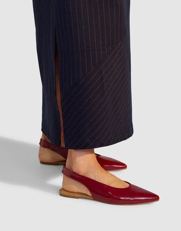 Rollie - Pointed Slingback Flat