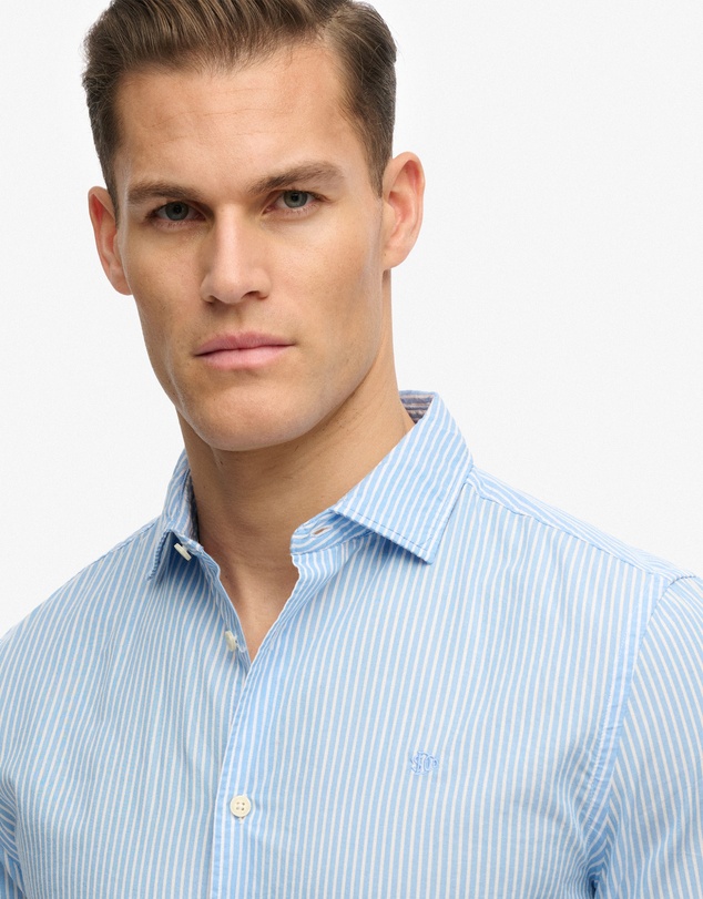 Superdry - Cut Away Poplin Long Sleeve Shirt