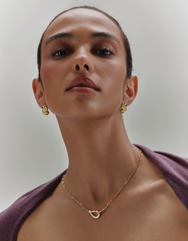 Ania Haie - Gold Rope Twist Stud Earrings