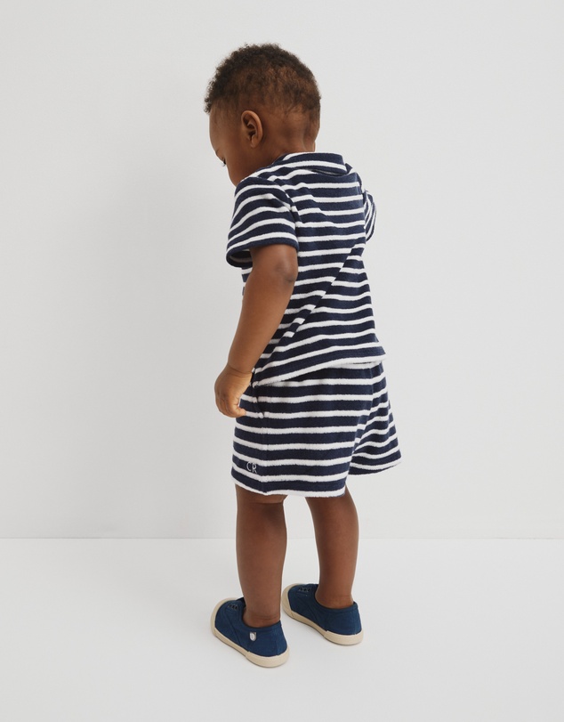 Country Road - Relaxed Fit Stripe Terry Polo