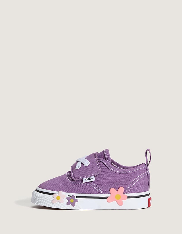 Vans - Authentic Elastic V Flower Sneakers - Kids