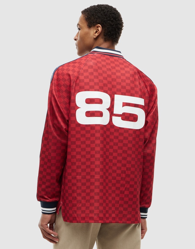 Tommy Hilfiger - Geometric Flag Print LS Rugby Shirt