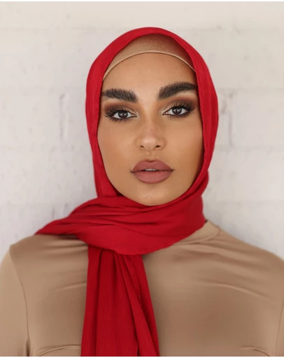 Mod Squad - Crinkle Satin Hijab