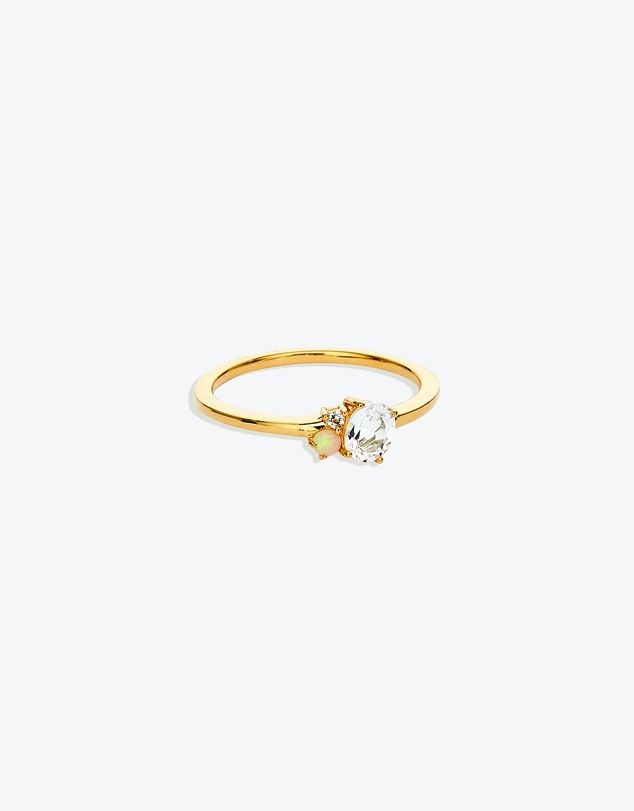 By Charlotte - Gold Kindred April Ring