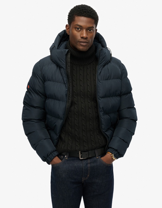 Superdry - Hooded Sports Puffer Jacket