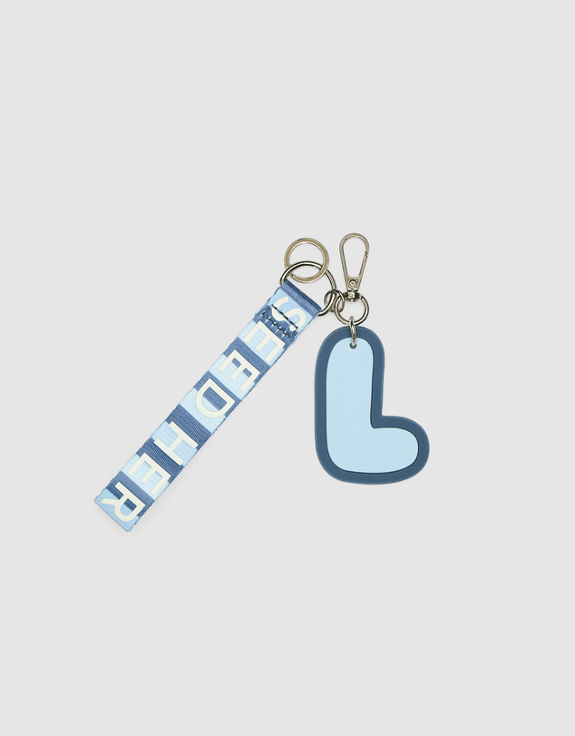 Seed Heritage - Stripe Strap Initial Keyring