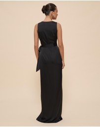 CHANCERY - Lani Sleeveless Wrap Maxi Dress