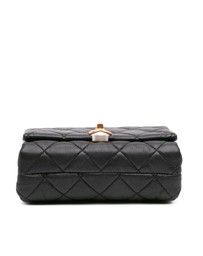 Pre-Loved by Azura Reborn - Pre-Loved Mini Quilted Calfskin Pearl CC Accordion Flap