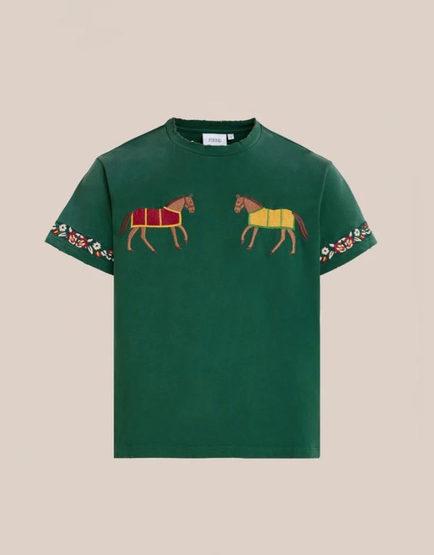 Found - Embroidered Horse Equine Tee
