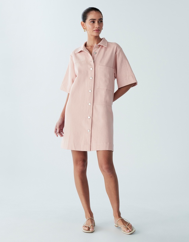 ST MRLO - Lee Denim Shirt Dress