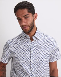 Sportscraft - Guy Short Sleeve Liberty Print Shirt