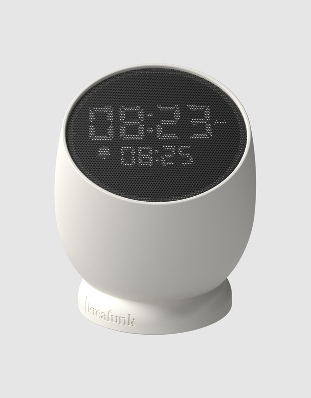 Kreafunk - Kreafunk Bell Alarm Clock - White