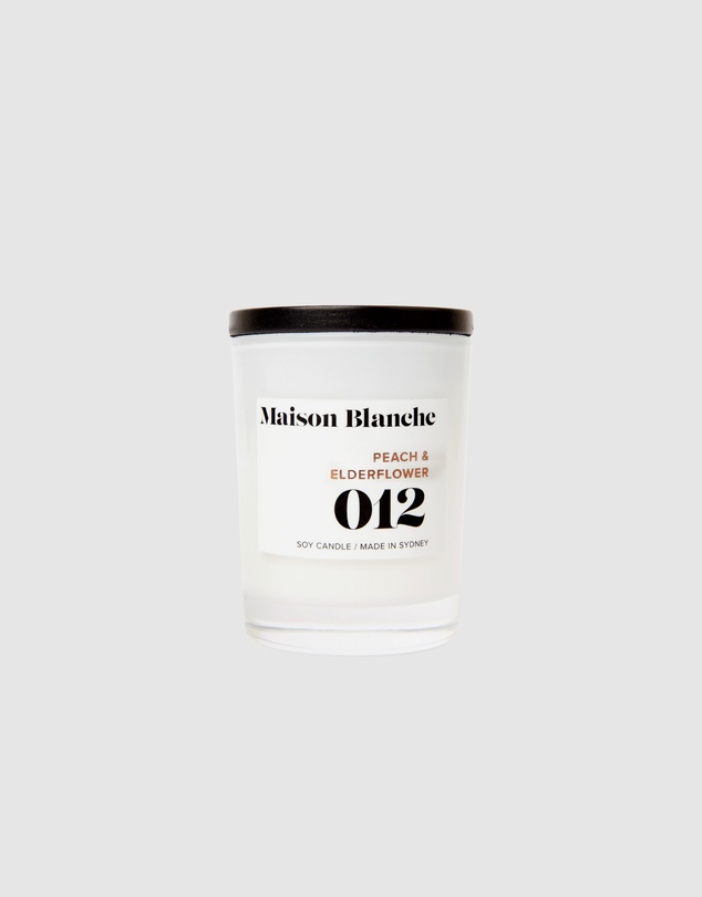 Maison Blanche - 012 Peach & Elderflower - Small Candle