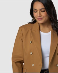 Something 4 Olivia - Madeleine Button Blazer
