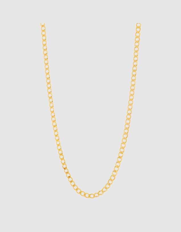 Najo - Marchioness Yellow Gold Chain Necklace (45cm+ext)