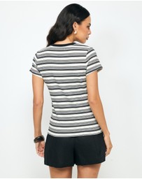 AERE - Stripe T-Shirt