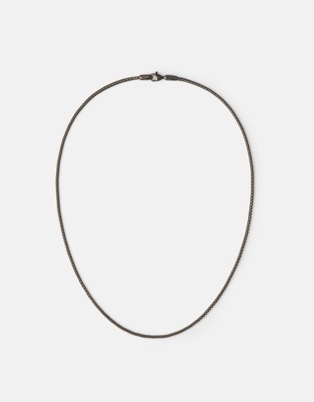Daniel Wellington - Tide Mesh Necklace Graphite 1.8mm