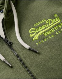 Superdry - Neon Vintage Logo Graphic Ziphood