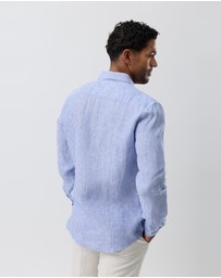 Brooksfield - Linen Casual Long Sleeve