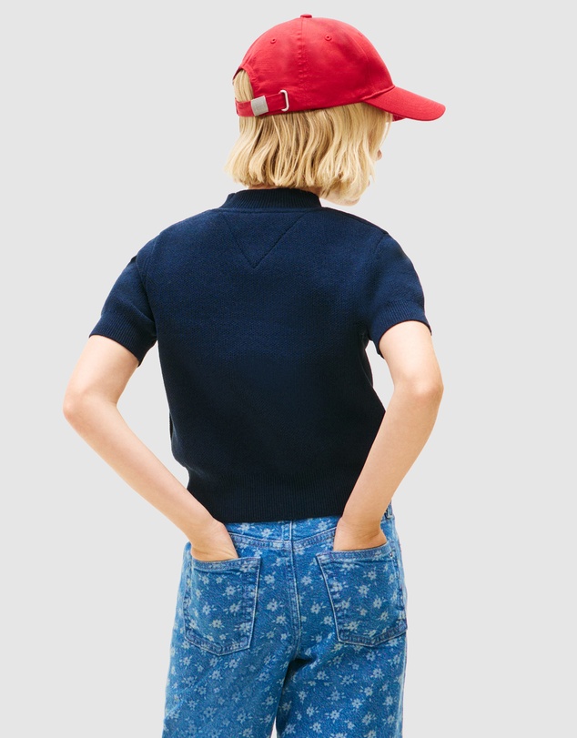 Tommy Hilfiger - Short Sleeve Chenille Sweater - Kids