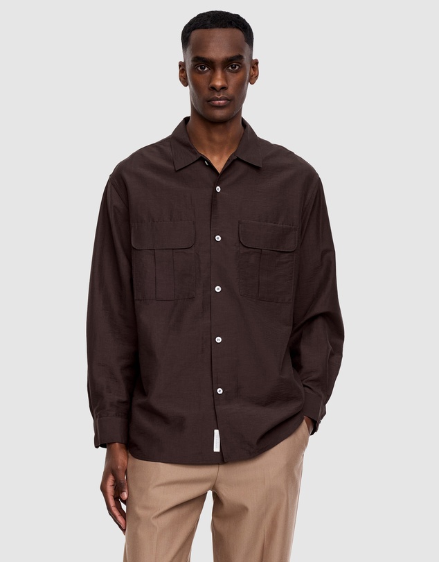 ARKET - Oversized Lyocell Blend Shirt