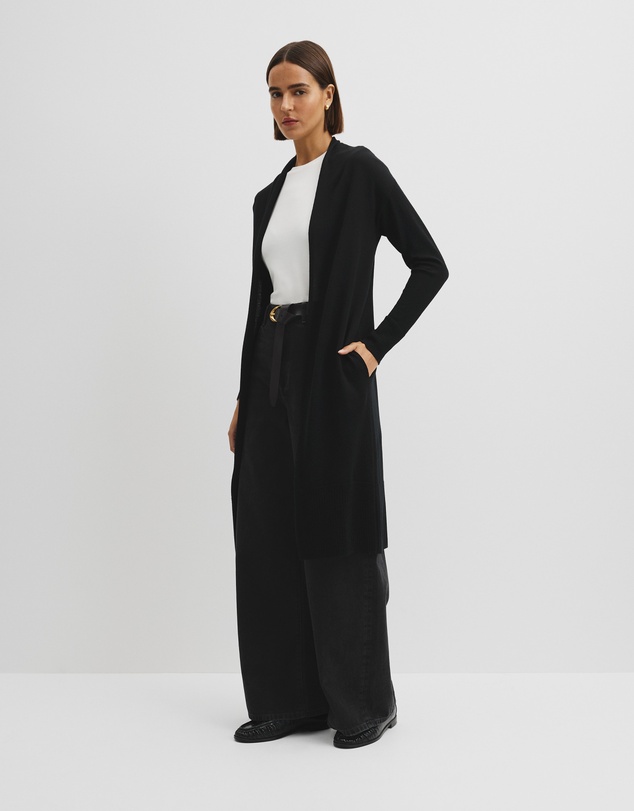Country Road - Lightweight Merino Longline Cardigan