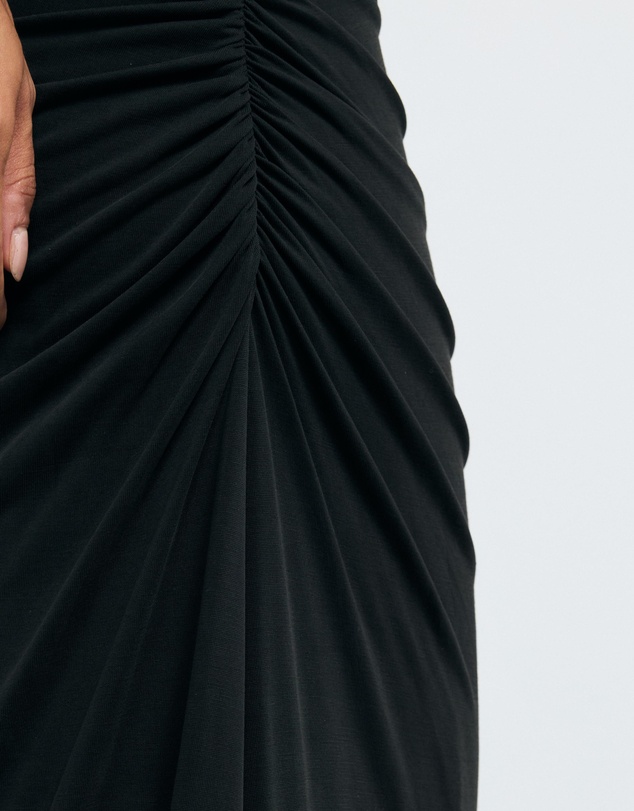 AERE - Ida Cupro Maxi Skirt