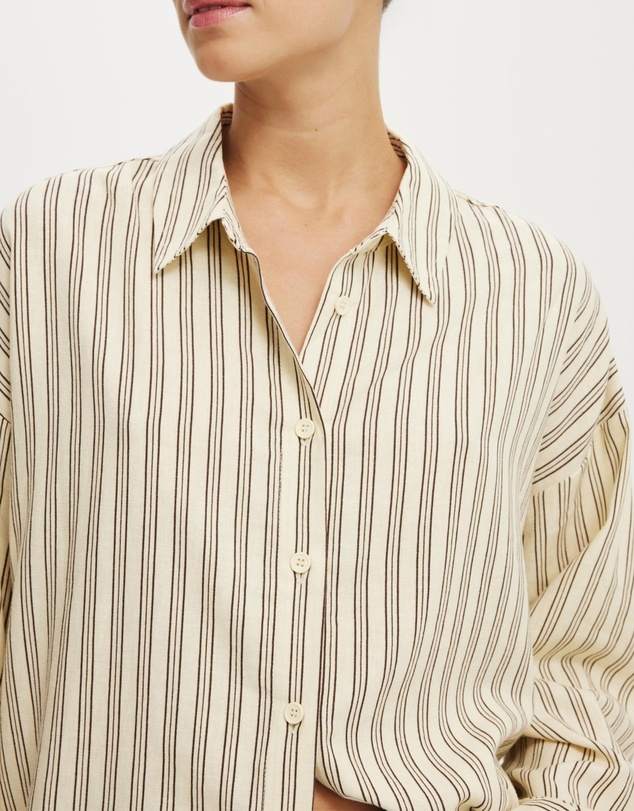 Cotton On - Haven Relaxed Long Sleeve Shirt