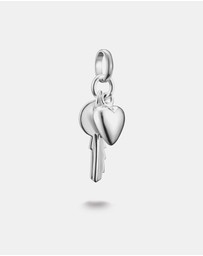 THOMAS SABO - THOMAS SABO Connect Charm key with heart silver