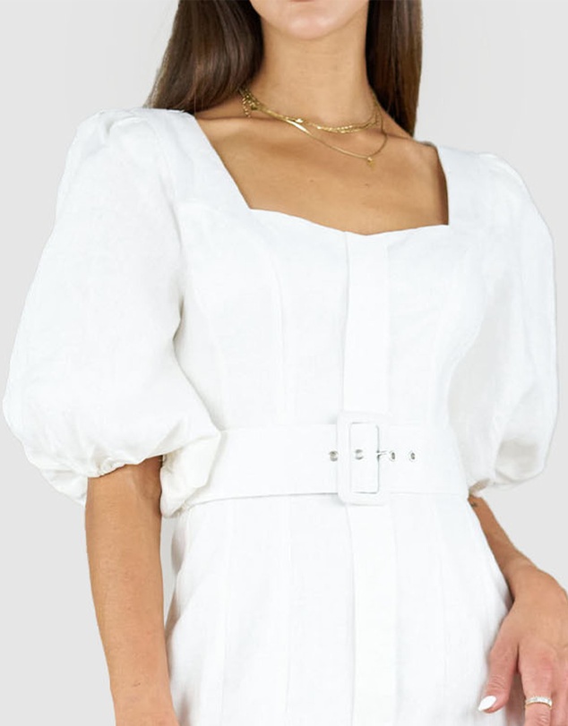 Amelius - Cannes Linen Mini Dress