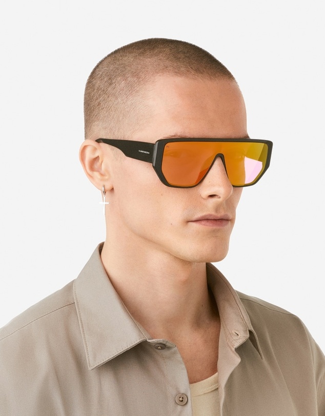 Hawkers Co - HAWKERS - Dark Khaki Fucsia Eco METRO Sunglasses for Men and Women UV400