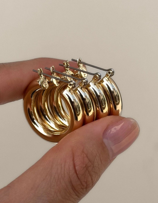 Luv Aj - Baby Amalfi Tube Hoops