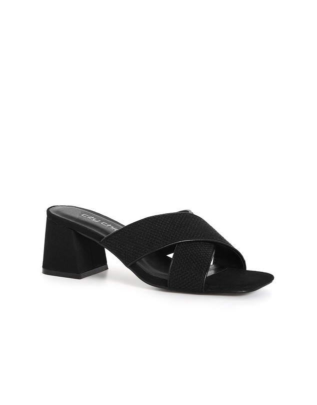 City Chic - Wide Fit Tuscany Slide