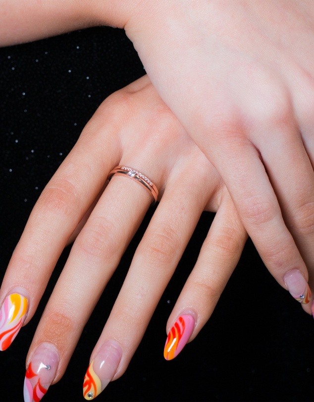 Georgini - Summer Sorbet Mini Marshmallow Ring