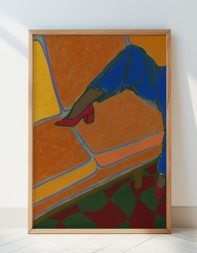 Olive et Oriel - KH Studio - Lucy II by Karla Hyman Art Print