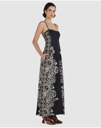 Hansen & Gretel - Alida Linen Maxi Dress