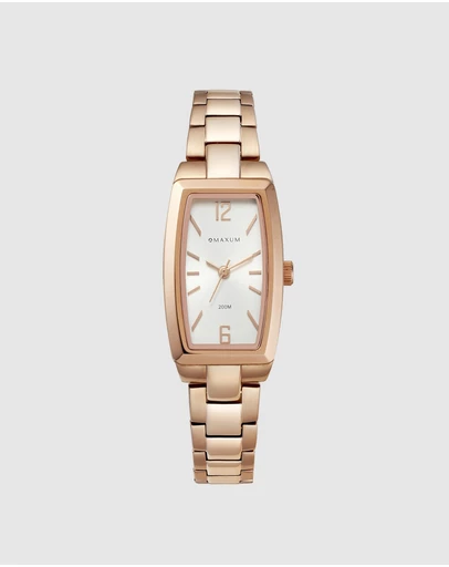 Maxum - Fanta Re-Issue - Rose Gold Case, White Dial & Rose Gold Bracelet