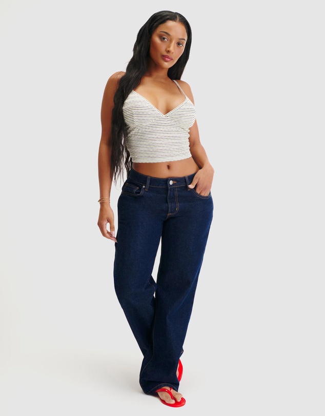 Cotton On - Curvy Low Rise Straight Jeans