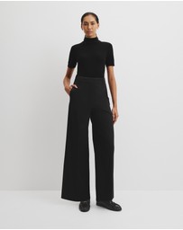 Country Road - Cotton Sateen Wide Pant