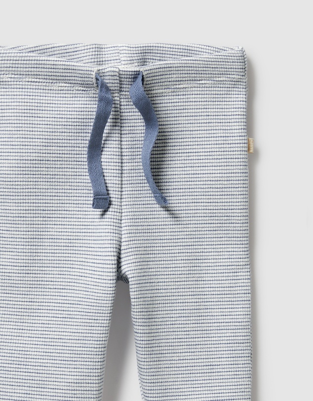 Wilson & Frenchy - Organic Stripe Rib Leggings - Babies