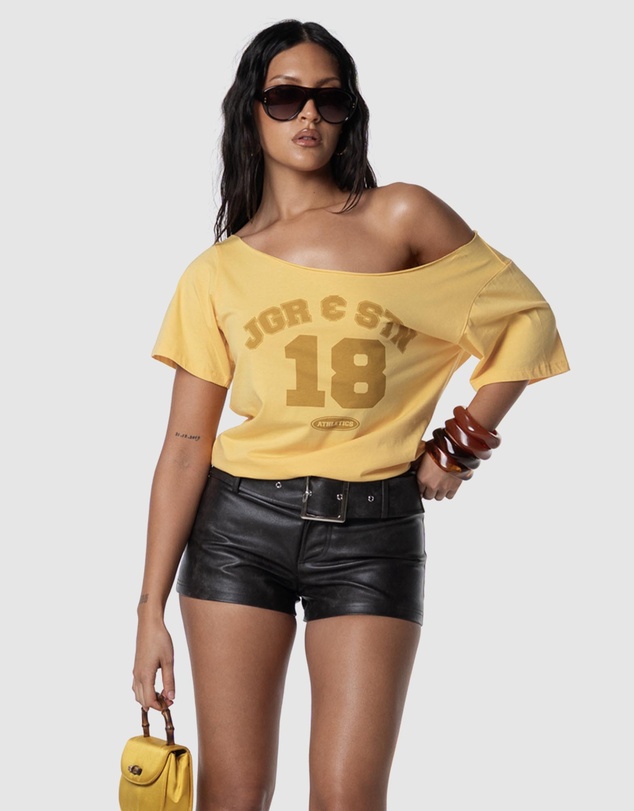 JGR & STN - Sienna Off Shoulder T-Shirt