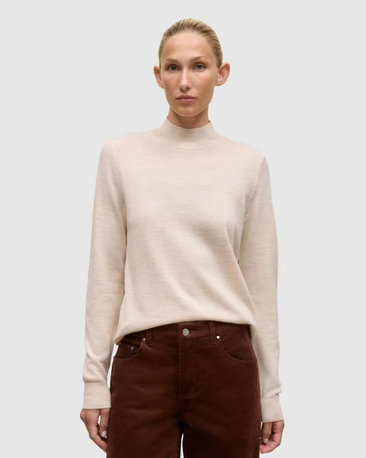 Trenery - Merino Mock Neck