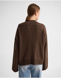 Oxford - Camille V-Neck Wool Blend Knit