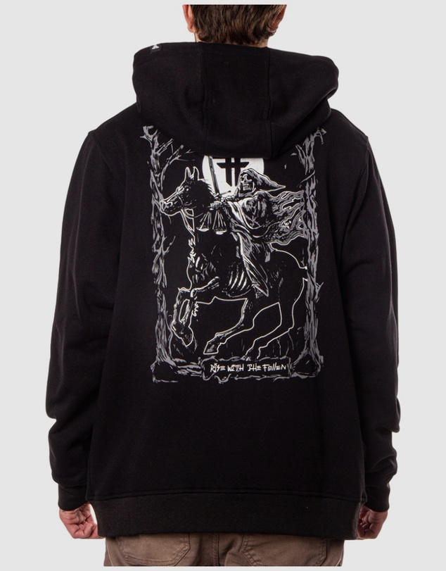 Fallen Footwear - Mens Dark Horse Hoodie Black