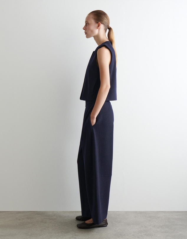 COS - Boiled Merino Wool Waistcoat