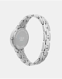 Jag - Balmoral Womens Blue Dial 36mm Silver Watch